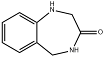 2,3,4,5-四氢-1H-1,4-苯并二氮杂-3-酮, 168080-43-1, 结构式