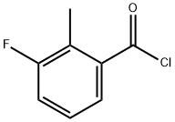 3-フルオロ-2-メチルベンゾイルクロリド 化学構造式