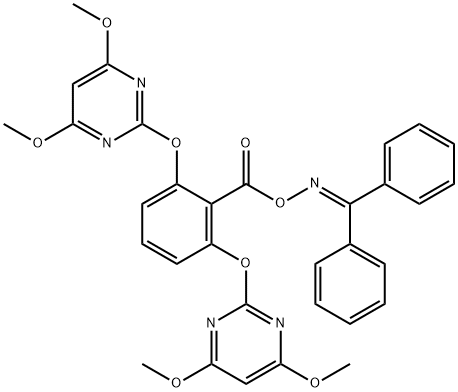 嘧啶肟草醚,168088-61-7,结构式