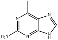 6-methyl-1H-purin-2-amine Struktur
