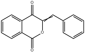 (Z)-3-Benzylidene-3H-isochromene-1,4-dione ,97% Struktur