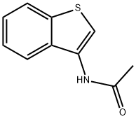 3-(Acetylamino)benzo[b]thiophene Structure