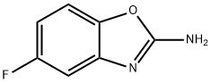 5-フルオロベンゾオキサゾール-2-アミン 化学構造式
