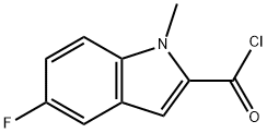 168201-49-8 1H-Indole-2-carbonyl chloride, 5-fluoro-1-methyl- (9CI)