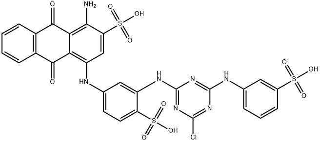 活性艳蓝K-GR,16823-51-1,结构式