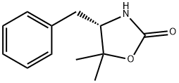 (S)-(-)-4-ベンジル-5,5-ジメチル-2-オキサゾリジノン 化学構造式