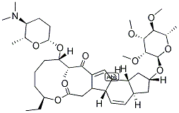 刺糖菌素, 168316-95-8, 结构式