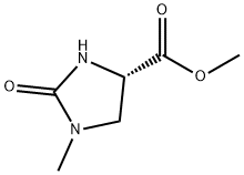 4-Imidazolidinecarboxylicacid,1-methyl-2-oxo-,methylester,(S)-(9CI) Struktur