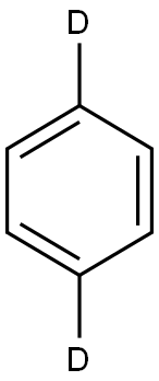 BENZENE-1,4-D2 Struktur