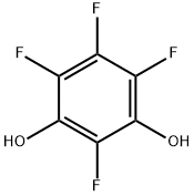 テトラフルオロ-1,3-ベンゼンジオール 化学構造式