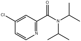 4-氯-N,N-二异丙基吡啶酰胺 结构式