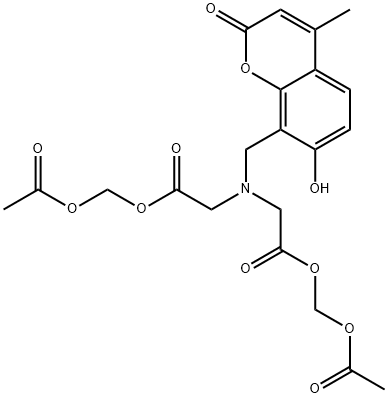 CALCEIN BLUE, AM 结构式