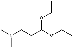 (3,3-ジエトキシプロピル)ジメチルアミン 化学構造式