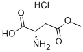 L-アスパラギン酸4-メチルエステル塩酸塩 化学構造式
