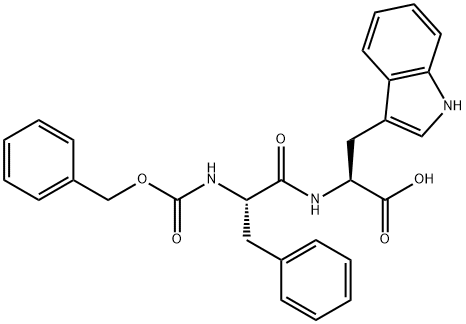Z-PHE-TRP-OH, 16856-28-3, 结构式