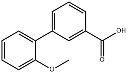 2-甲氧基二苯-3-羧酸, 168618-47-1, 结构式