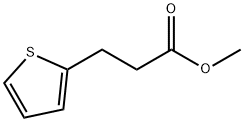 Methyl-3-(2-thienyl)=propionate 化学構造式