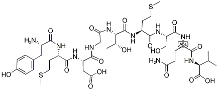 TYR-MET-ASP-GLY-THR-MET-SER-GLN-VAL,168650-46-2,结构式