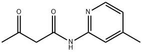 N-(4-methylpyridin-2-yl)-3-oxobutanamide Structure