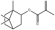 Isobornylmethacrylate Struktur