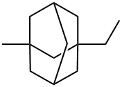 1-乙基-3-甲基金刚烷 结构式