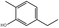 5-エチル-2-メチルフェノール 化学構造式