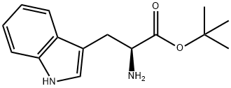 L-色氨酸叔丁酯, 16874-09-2, 结构式