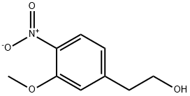 2-(3-甲氧基-4-硝基苯基)乙醇, 168766-15-2, 结构式