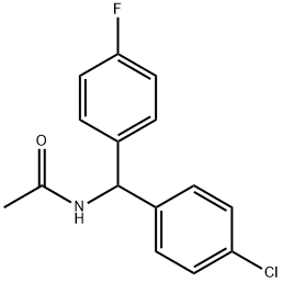 N-[(4-Chlorophenyl)(4-fluorophenyl)Methyl]acetaMide|N-[(4-Chlorophenyl)(4-fluorophenyl)Methyl]acetaMide