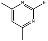 2-溴-4,6-二甲基嘧啶, 16879-39-3, 结构式