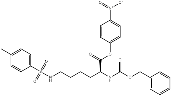 Z-LYS(TOS)-ONP,16879-94-0,结构式