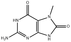 2-amino-7-methyl-3,9-dihydropurine-6,8-dione Structure
