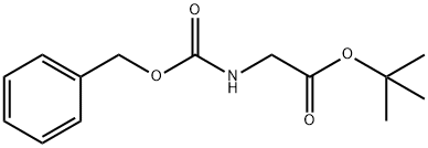N-(Benzyloxycarbonyl)glycine tert-butyl ester Structure