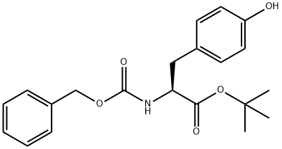 CBZ-L-酪氨酸叔丁酯, 16881-33-7, 结构式
