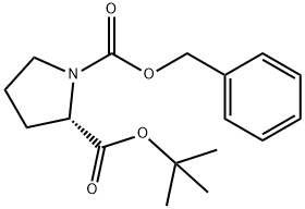 N-CBZ-L-PROLINE TERT-BUTYL ESTER Struktur