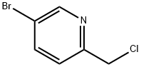 5-ブロモ-2-(クロロメチル)ピリジン 化学構造式