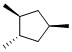 CIS,TRANS,CIS-1,2,4-TRIMETHYLCYCLOPENTANE Structure