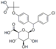 Fenirofibrate O-b-D-Glucuronide 结构式