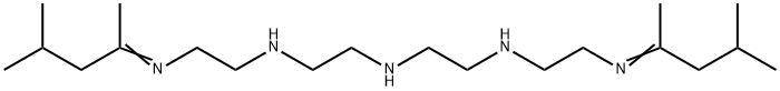 1,13-ビス(1,3-ジメチルブチリデン)-1,4,7,10,13-ペンタアザトリデカン 化学構造式