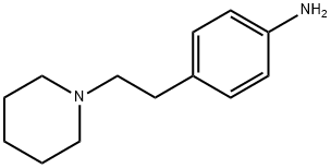 4-(2-哌啶-1-乙基)-苯胺 结构式