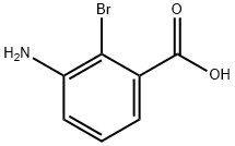 3-AMINO-2-BROMOBENZOIC ACID, 168899-61-4, 结构式
