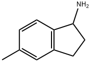 2,3-二氢-5-甲基-1H-茚-1-胺 结构式