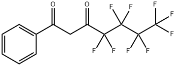 4,4,5,5,6,6,7,7,7-NONAFLUORO-1-PHENYLHEPTANE-1,3-DIONE Struktur