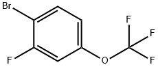 1-Bromo-2-fluoro-4-(trifluoromethoxy)benzene Structure