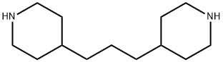 1,3-Bis(4-piperidyl)propane Structure