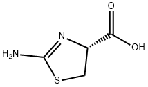 2-氨基-4,5-二氢噻唑-4-甲酸, 16899-18-6, 结构式