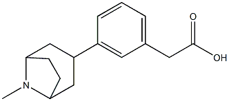 3α-Phenylacetoxy Tropane 结构式