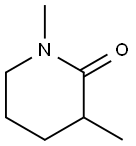 1,3-Dimethyl-piperidin-2-one 结构式