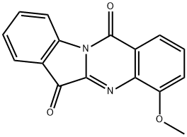 Indolo[2,1-b]quinazoline-6,12-dione,  4-methoxy-,169038-39-5,结构式