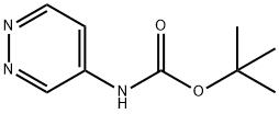 Carbamic acid, 4-pyridazinyl-, 1,1-dimethylethyl ester (9CI) Struktur